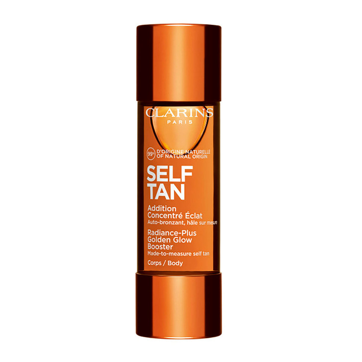 Clarins Self Tanning Body Booster Self Tanning Drops For Body To Mix With Moisturizer Natural LongLasting StreakFree Bui