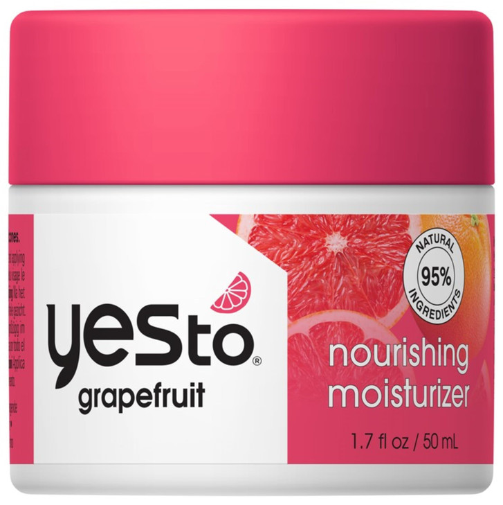 Yes To Grapefruit Nourishing Moisturizer Renewing Formula That Seals In Moisture Enhances Glow Hydrates Brightens Renews