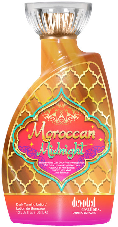 Devoted Creations Moroccan Midnight Ultra Dark Natural Bronzer Tanning Lotion 135 oz