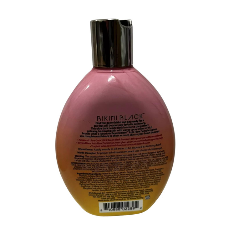 Tan Asz U BIKINI BLACK Advanced UltraDark 200x Black Bronzer 135 oz