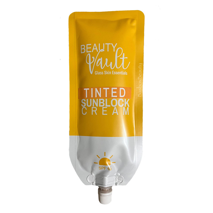 Beauty Vault Tinted Sunblock SPF45 50g