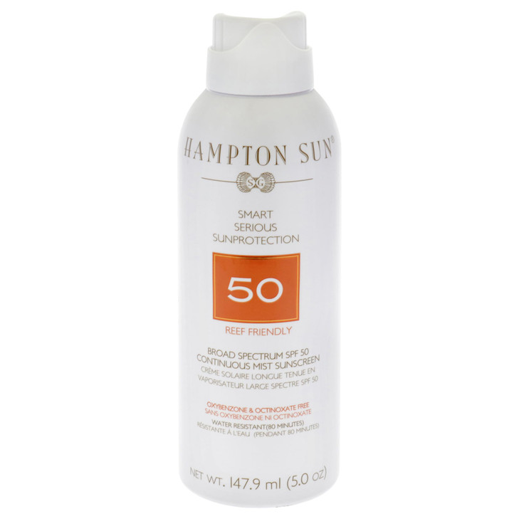 Hampton Sun Spf 50 Continuous Mist Sunscreen 5 oz