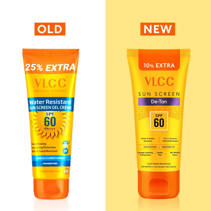 VLCC Water Resistant SPF60 Sun Screen Gel Creme100gm