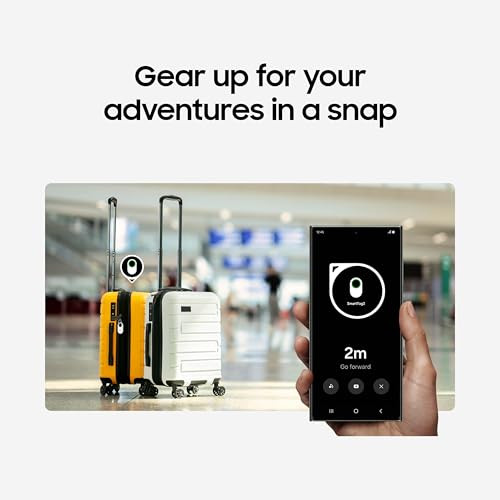 Samsung Galaxy SmartTag2 Bluetooth Tracker Smart Tag Tracking Device Item Finder for Keys Wallet Luggage Pets Use w Phon