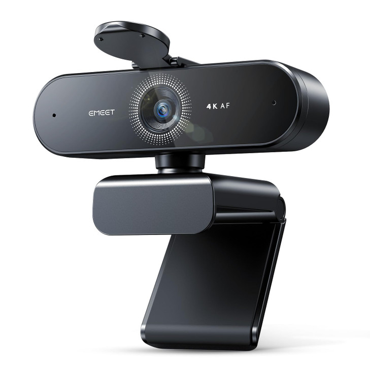 EMEET NOVA 4K Webcam for PC Ultra 4K HD PDAF Autofocus Dual Omnidirectional Mics 73 FOV Auto Light Correction USBA Priva