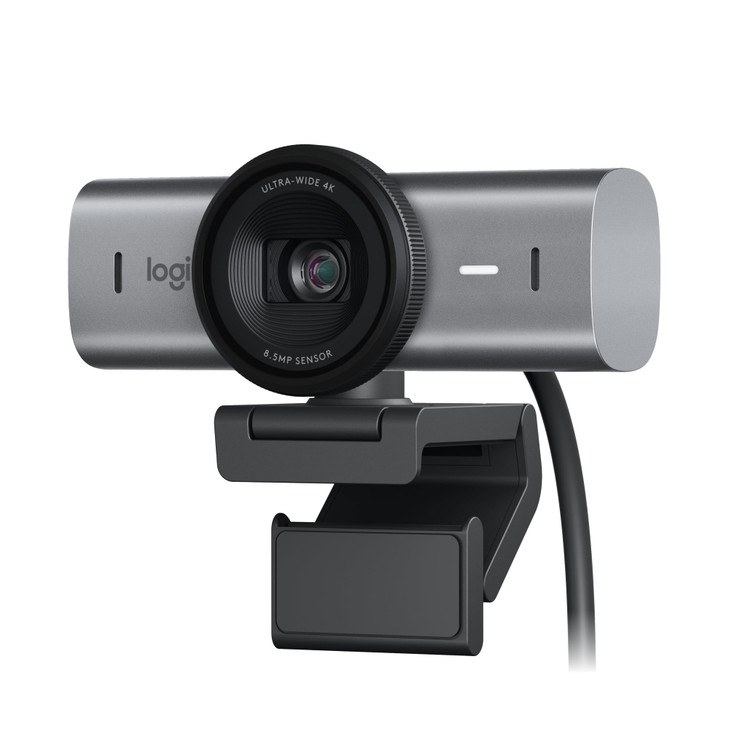 Logitech MX Brio Ultra HD 4K Collaboration Streaming Webcam 1080p at 60 FPS Show Mode Works with Microsoft Teams Zoom Go