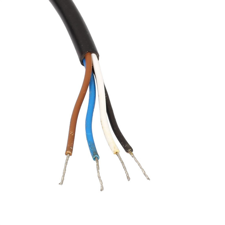 uxcell M12 Female Straight 4 Pin Connector Aviation Socket Electrical Cable 2M