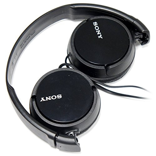 Sony ZX110 OverEar Dynamic Stereo Headphones Black