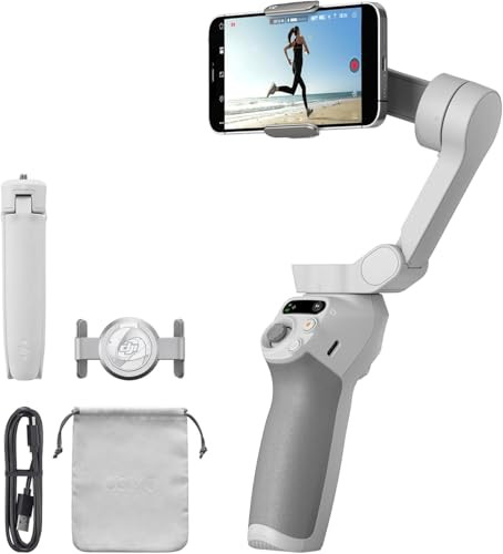 DJI Osmo Mobile SE 3Axis Phone Gimbal for iPhone Android Builtin Tripod Selfie Stick Gimbal Stabilizer for iphone Andrio
