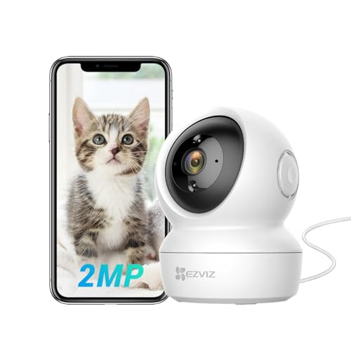 EZVIZ Security Camera PanTilt 1080P Indoor Dome Smart IR Night Vision Motion Detection Auto Tracking BabyPet Monitor 2Wa