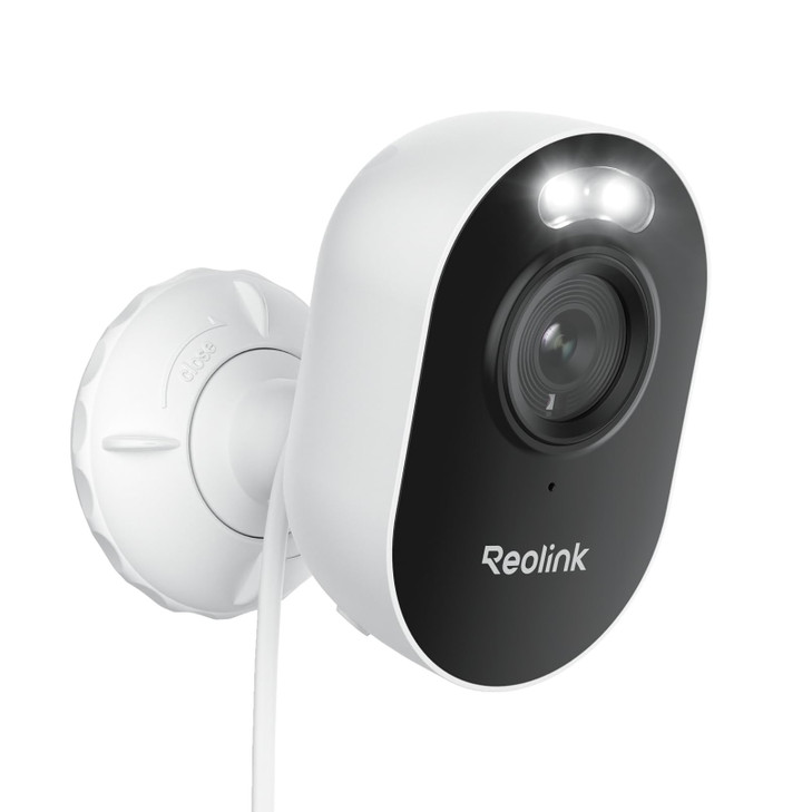 REOLINK Wireless Outdoor Security Camera Lumus 2K Upgraded 4MP Spotlight Color Night Vision 245GHz DualBand WiFi Plug in