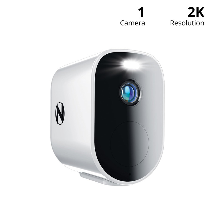 Night Owl Wire Free 2K HD IndoorOutdoor Deterrence Camera with 2Way Audio