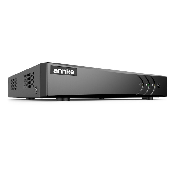 ANNKE 3K Lite H265 Security DVR Recorder with AI HumanVehicle Detection 8CH Hybrid 5in1 CCTV DVR for Surveillance Camera