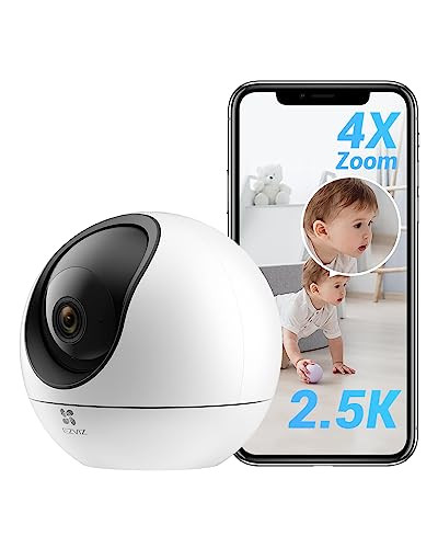 EZVIZ 4MP Indoor Camera PanTilt Baby Pet Monitor with AI Human and Pet Detection Voice Activity Detection WavingHand Rec