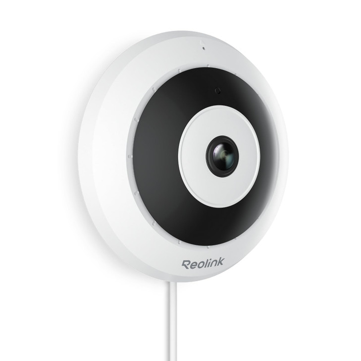 REOLINK 6MP PoE IP Fisheye Camera with 360 View Surveillance for HomeOffice Security Smart Human Detection Two Way Talk