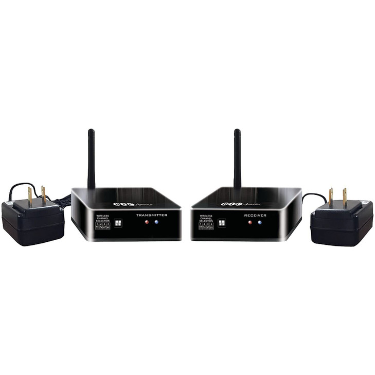 BIC America WTRSys Wireless TransmitterReceiver Kit for Hookup of Wireless Subwoofers and Wireless Powered Speakers 830i