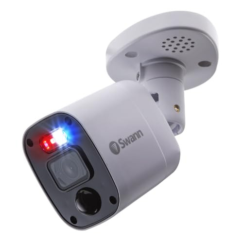 Swann Square Flashing Light 4K Replacementadd on Security Camera SWPRO4KRQ Police Style Flashing Lights