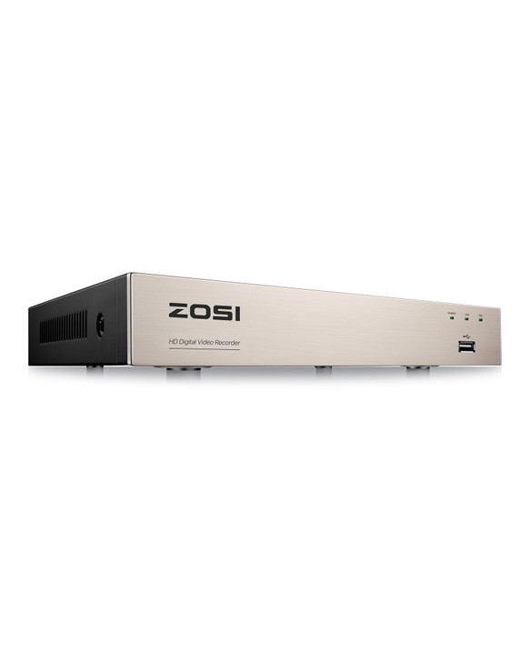 ZOSI 1080P 8CH CCTV DVR Recorder with AI HumanVehicle Detection 8 Channel 2MP 1080p H265 Hybrid 4in1 Home Surveillance W