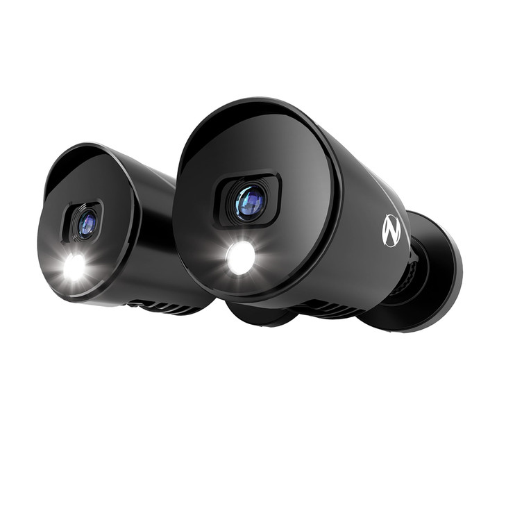 Night Owl Wired 1080p HD IndoorOutdoor Add On Spotlight Cameras 2Pack Requires Compatible DVR Sold Separately