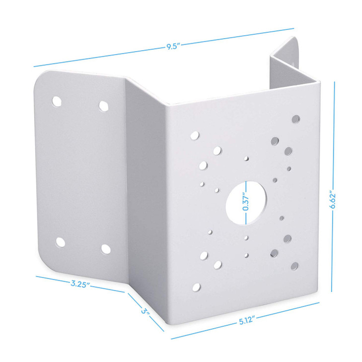 Amcrest AMCPFA151 Corner Mounting Bracket Compatible w AMCPFA134 AMCPFA136 AMCPFA13A AMCPFA120 IP2M850EB IP2M853EW IP2M8