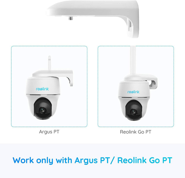 REOLINK Wall Bracket White for Security Camera Argus PT Series Go PT Series and E1 Outdoor