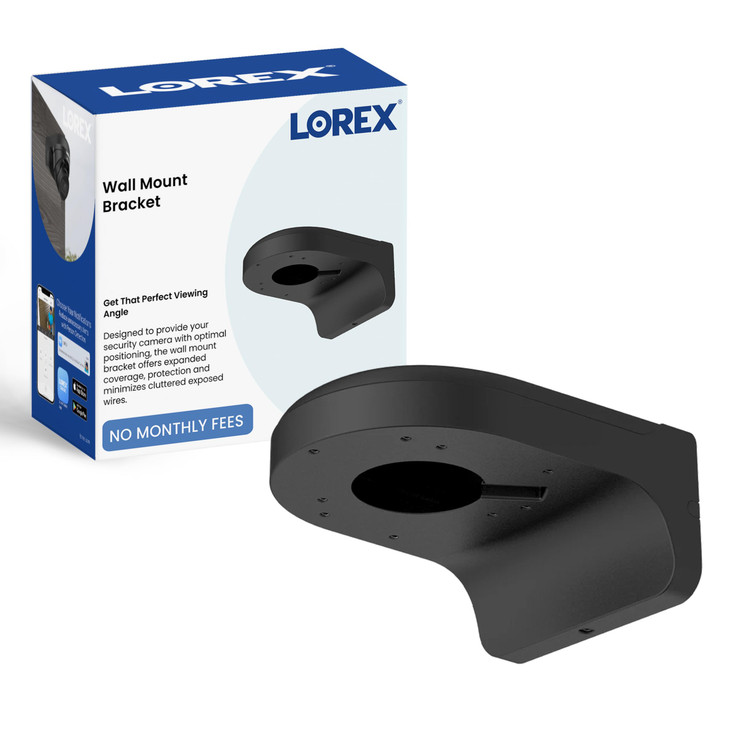 Lorex Wall Mount Bracket for Lorex Dome Cameras Black
