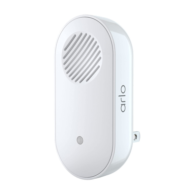 Arlo Chime 2 Builtin Siren Audible Alerts Customizable Melodies WiFi Connected Compatible with WiredWireless Doorbell Ca