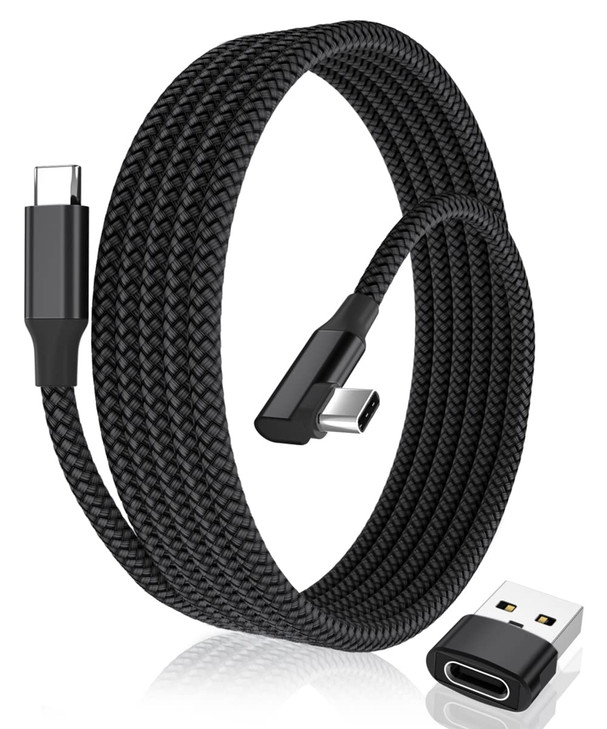 Elebase USB Type C to C 100W Charging Cable 66FT with USB A AdapterPD Fast Charger Cord for iPhone 16 15 Plus Pro MaxAir