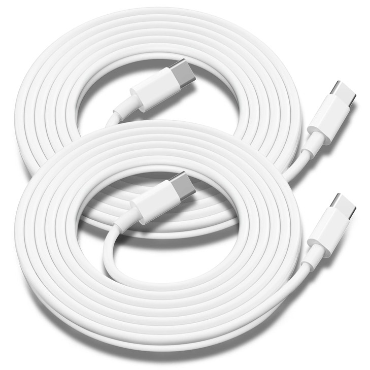 2Pack for Apple USB C to USB C Charging Cable 10ft 100WLong Type C to Type C Fast Charger Cord for iPhone 16 E17Air15Pro