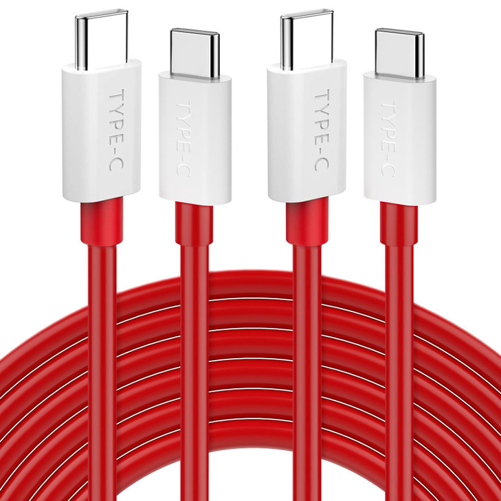 100W USB C to USB C Cable for OnePlus 15 13 9 Pro 8T 65W for WarpCharge Cable 65A Super Fast Charge Cord Compatible with