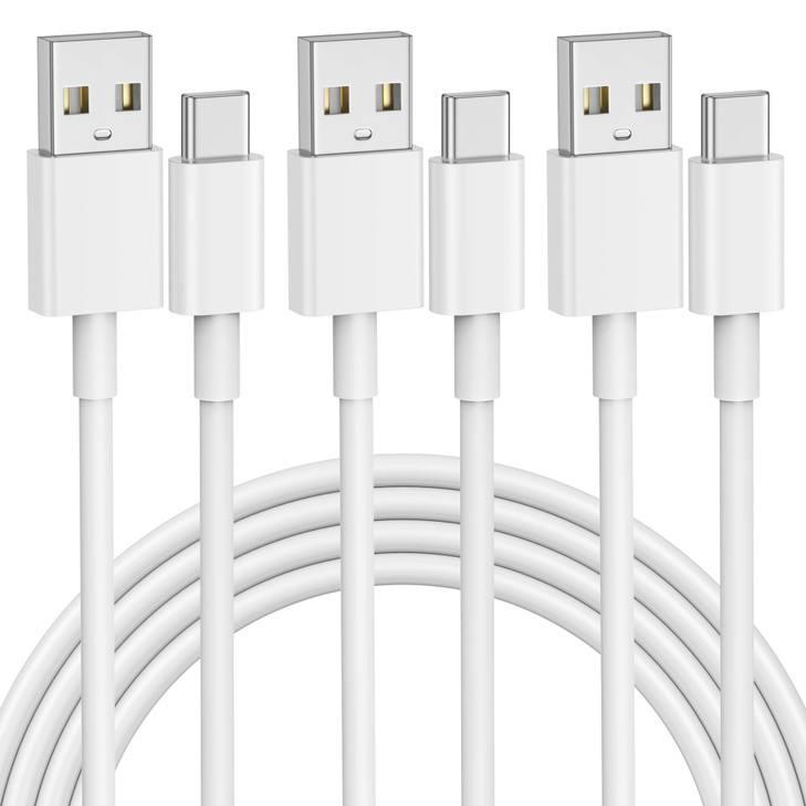 USB to USB C Cable 3Pack Car Carplay Cable USB A to Type C Charger Cord Fast Charging for iPhone 1616e16 Pro Max15 Pro M