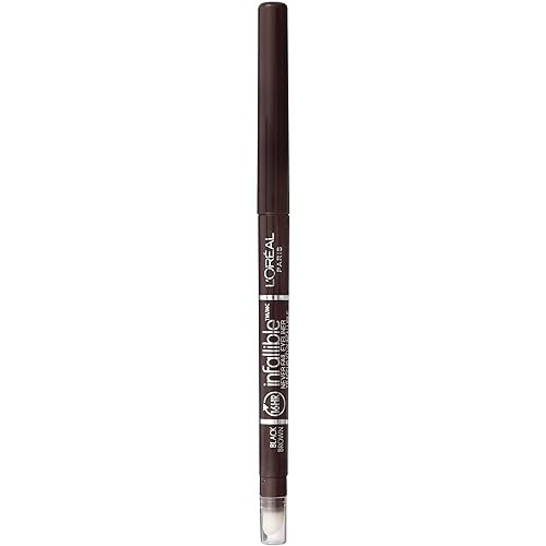 L'Oreal Paris Makeup Infallible Never Fail Original Mechanical Pencil Eyeliner with Built in Sharpener, Black Brown, 0.008 oz., 1 Count online at globaldelivered