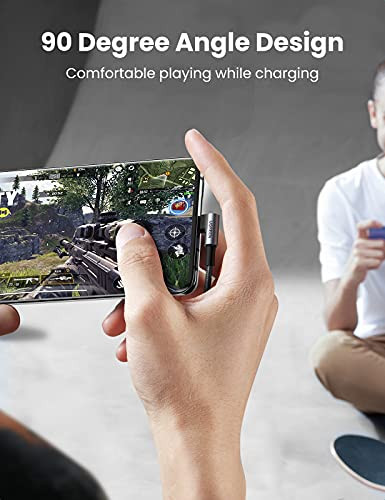 UGREEN Right Angle USB C Cable USB A to USB C Cable 90 Degree Type C Cord Compatible with iPhone 1616 Plus16 Pro16 Pro M