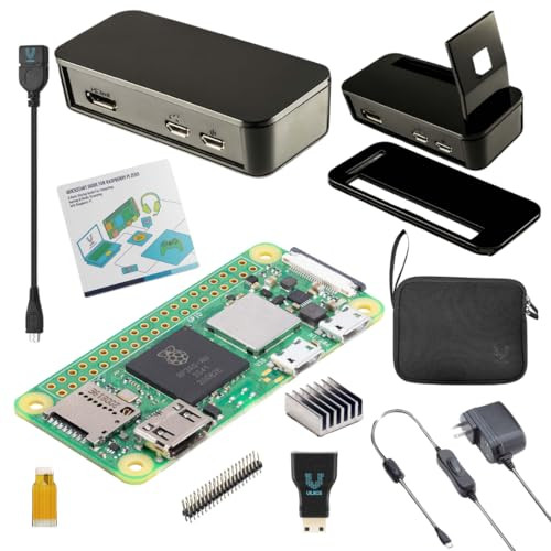 Vilros Raspberry Pi Zero 2 W Basic Starter Kit with Muti Purpose Case Incudes Pi Zero 2 W Board Multi Use Case Power Sup