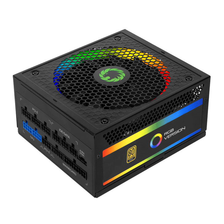 GAMEMAX 850W Power Supply Fully Modular 80 Plus Gold ARGB SYNC with Motherboard RGB850 Pro
