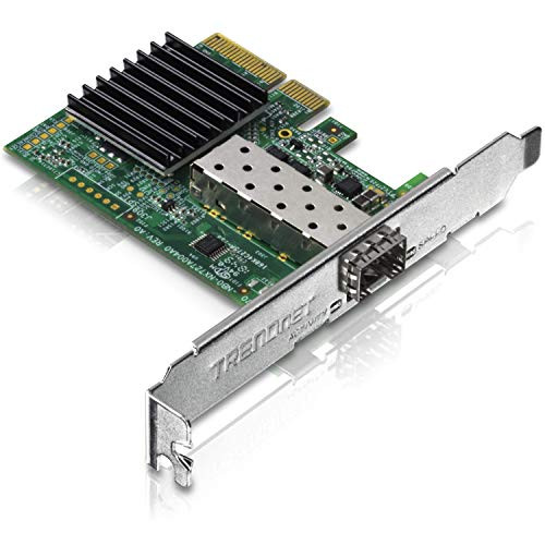 TRENDnet 10 Gigabit PCIe SFP Network Adapter Convert A PCIe Slot Into A 10G SFP Slot Supports 8021Q Standard LowProfile
