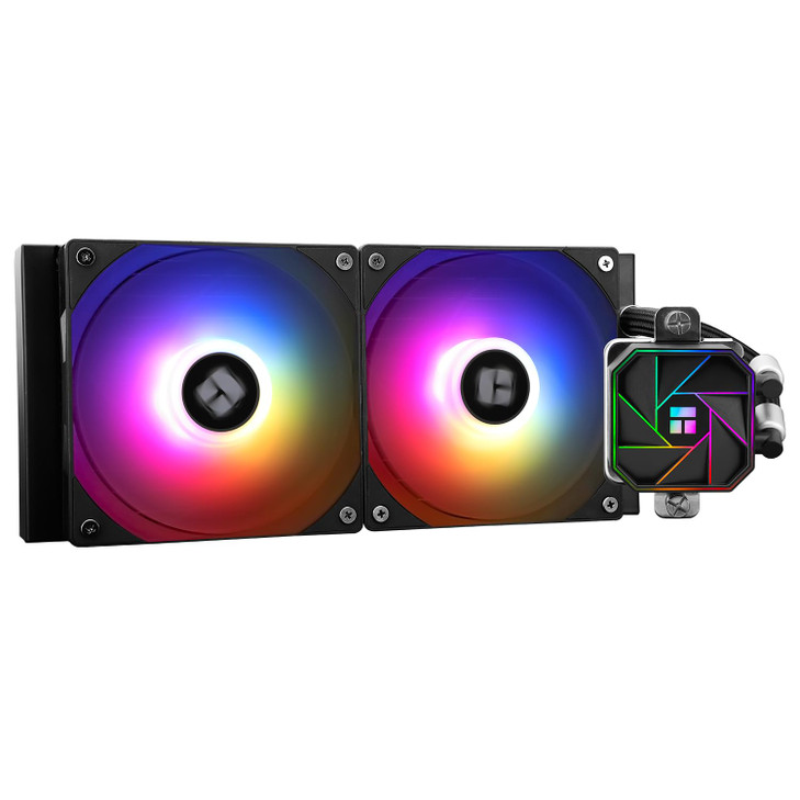 Thermalright Aqua Elite 240 V3 Water Cooling CPU Cooler Double PWM ARGB Fans with SFDB BearingsEfficient PWM Controlled