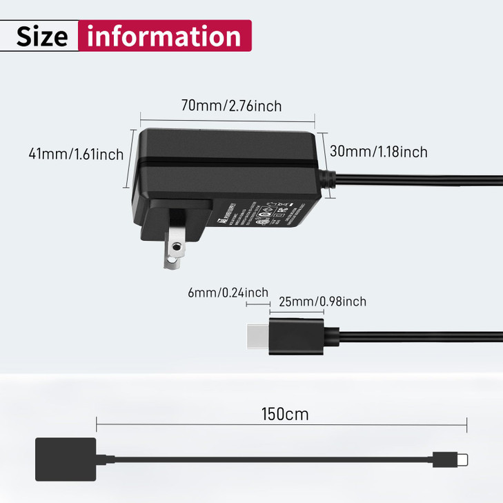 GeeekPi 27W Power Supply for Raspberry Pi 5 PD Adapter USB C Power Adapter for Raspberry Pi 5 16GB8GB4GB2GB