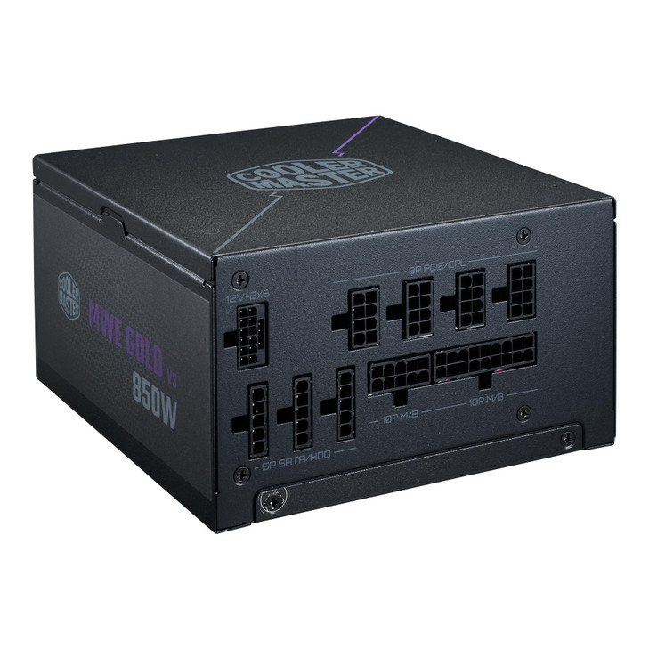 Cooler Master MWE Gold 850 V3 Full Modular PSU 850W 80 Gold ATX 31 90 PCIe 51 Designed Ready Nvidia RTX 5080 AMD RX 9070