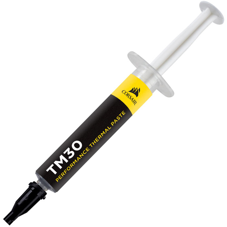 Corsair TM30 Performance Thermal Paste UltraLow Thermal Impedance CPUGPU 3 Gramswapplicator Silver for Desktop