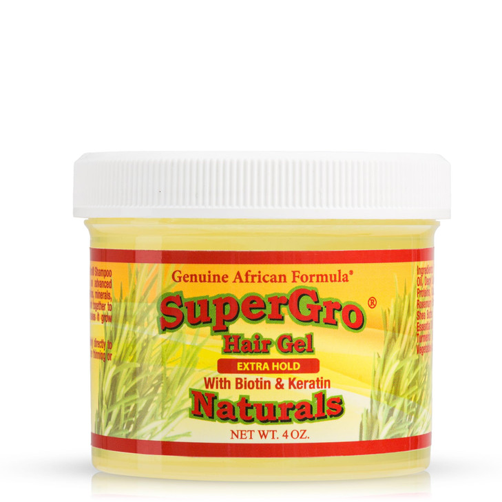 SuperGro Hair Gel with Extra Hold - For Braiding, Locking, Instant Edge Control, Twisting, Retwisting - Natural Grip Jam for Neat Shining - Braid, Lo online at globaldelivered