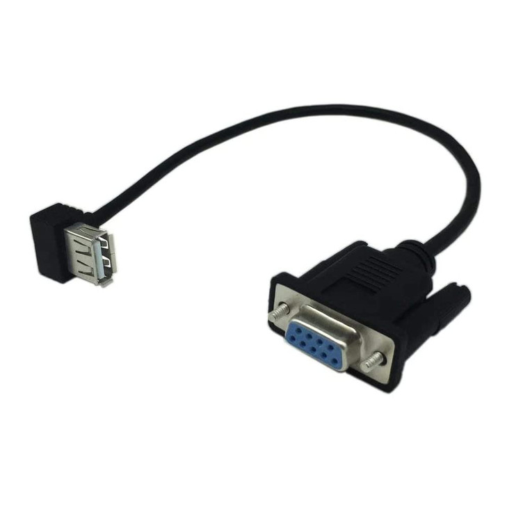 Vanki 1Pcs RS232 DB9 Female to USB 20 A Female Serial Cable Adapter Converter 8 Inch 25cm