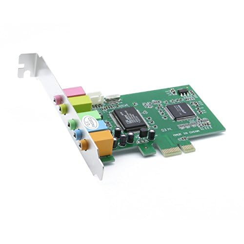 axGear PCI Express PCIE 51 Ch 6 Channel PCIE Audio Digital Sound Card Adapter New