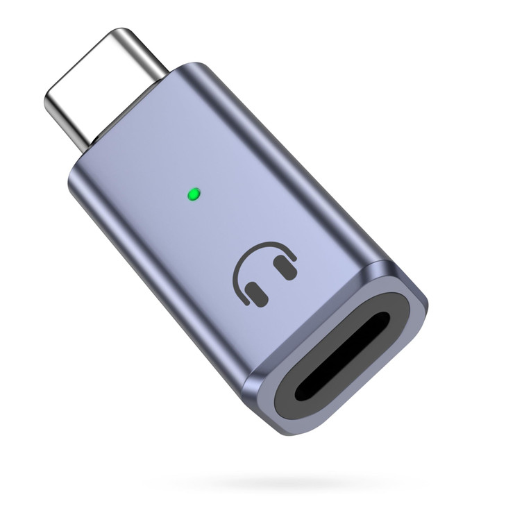 MoKo Lightning to USBC Audio Adapter Not for MicrophonesChargingData Transfer USB C Male to Female Lightning Headphone E