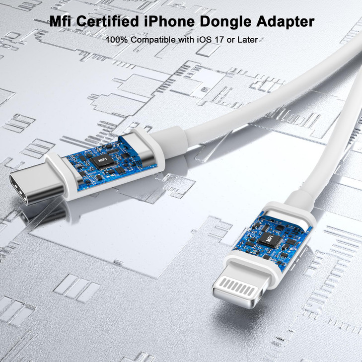 Apple MFi Certified 2in1 iPhone Headphone Adapter LightningUSB Type C to 35 mm Headphone Jack Adapter iPhone Aux Adapter