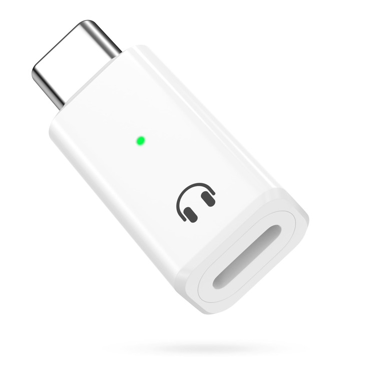 MoKo Lightning to USBC Audio Adapter Not for MicrophonesChargingData Transfer USB C Male to Female Lightning Headphone E