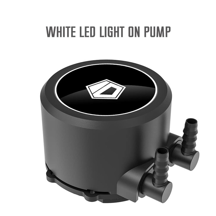 IDCOOLING FROSTFLOW X 280 CPU Water Cooler White LED AIO Cooler 280mm CPU Liquid Cooler 2x140mm PWM Fans Intel 170012001