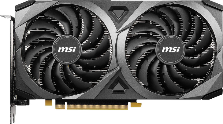 MSI GeForce RTX 3060 Ventus 2X 12G OC Gaming Graphics Card NVIDIA RTX 3060 12GB GDDR6 Memory 192bit 15 Gbps