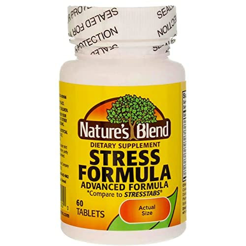 Nature's Blend Stress Formula Vitamins 60 Tabs, 079854201000 online at globaldelivered