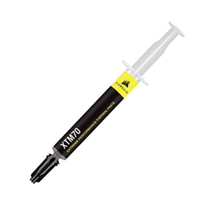 Corsair XTM70 Extreme Performance Thermal Paste 3g for Intel AMD Processors up to 250W TDP Low Viscosity Easy Applicatio